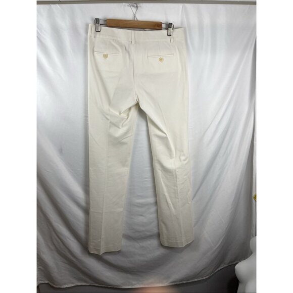 Theory Treeca Fit Cream Coloured Dress Pants Womens Size 8 - Picture 5 of 11